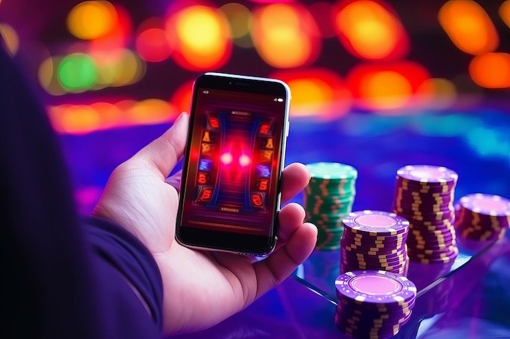 Antarmuka aplikasi mobile vip77 menampilkan pasar sepak bola Liga 1 Indonesia dan live dealer